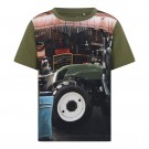 T-skjorte Kortermet Traktor Olivine Minymo thumbnail