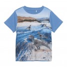 Minymo T-skjorte Barn Kortermet Dinosaurprint Riviera thumbnail