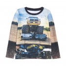 Minymo T-skjorte Barn Langermet Monstertruck Parisian Night thumbnail