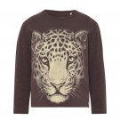 Minymo T-skjorte Barn Langermet Tigerprint Java thumbnail