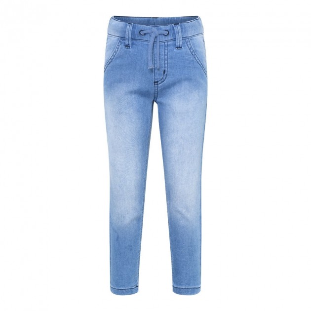 Pantaloni Sportivi Denim Per Bambino - Comodi E Morbidi, Stile Jeans Con Fodera In Pile